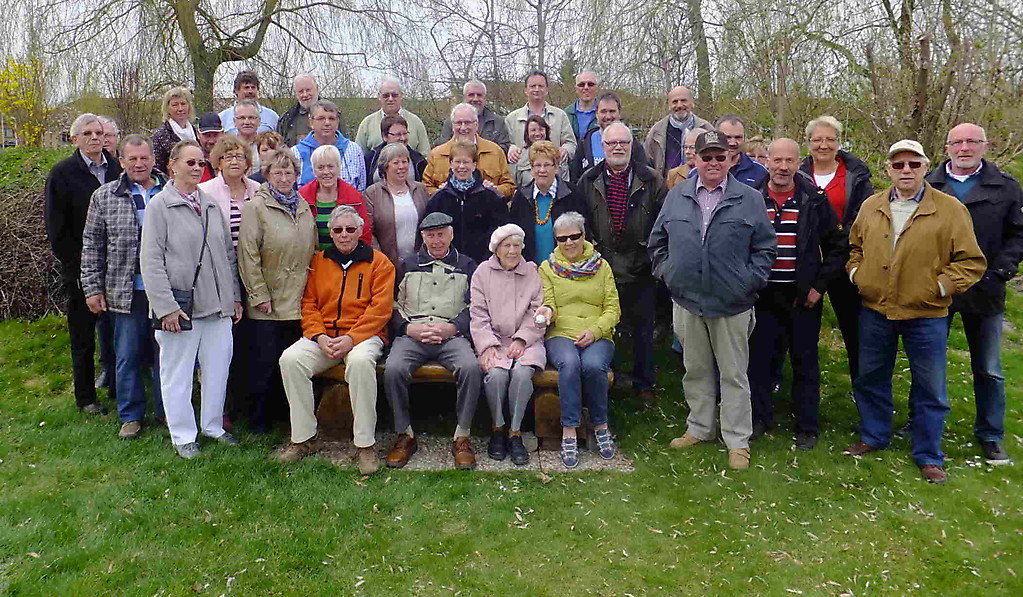 Aktive TSV Oldies Gruppenfoto erstes Treffen