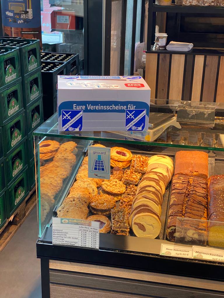 Scheine für Vereine - Bäckerei Balkenholl